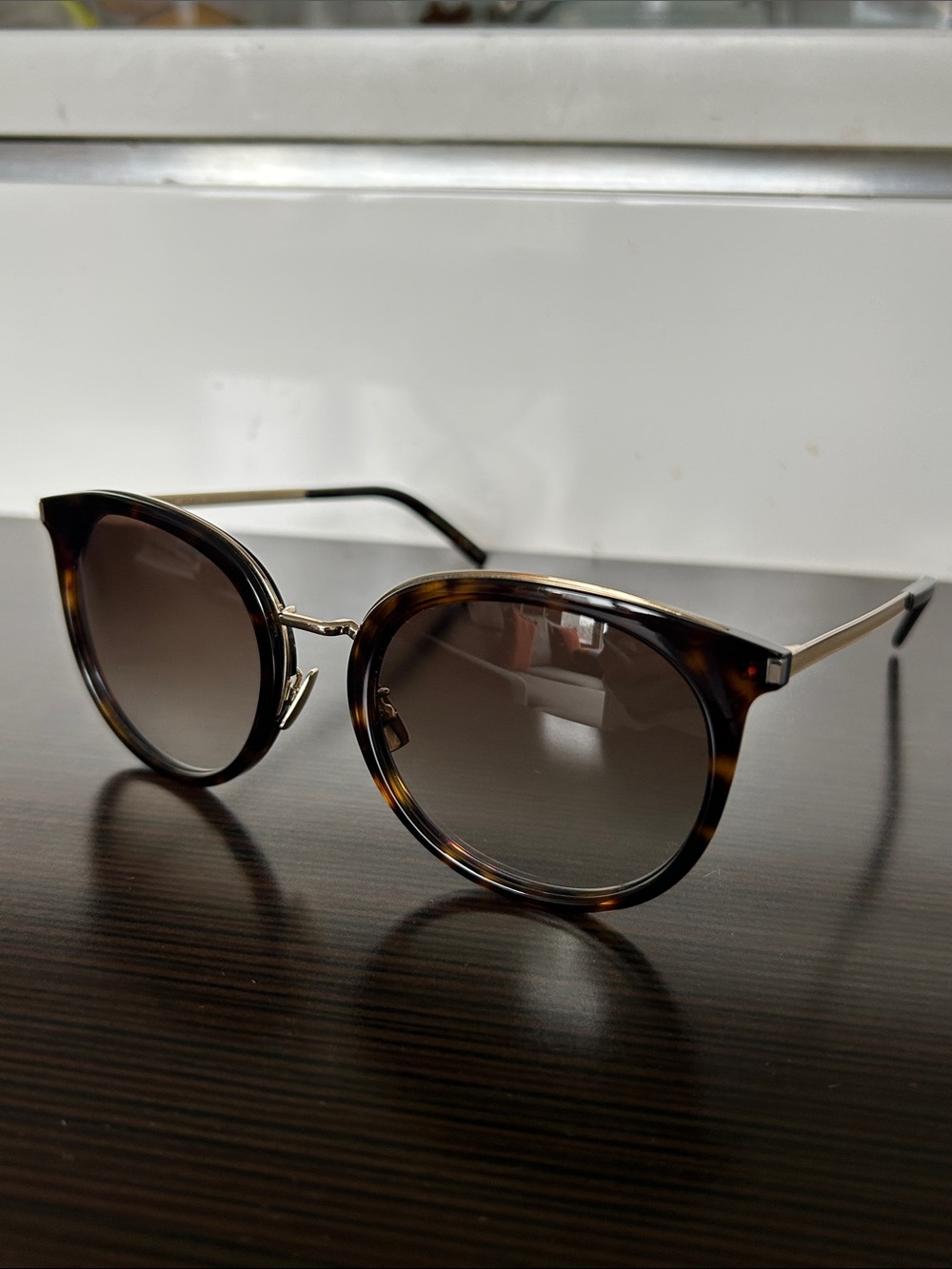 Saint Laurent Tortoiseshell Sunglasses
